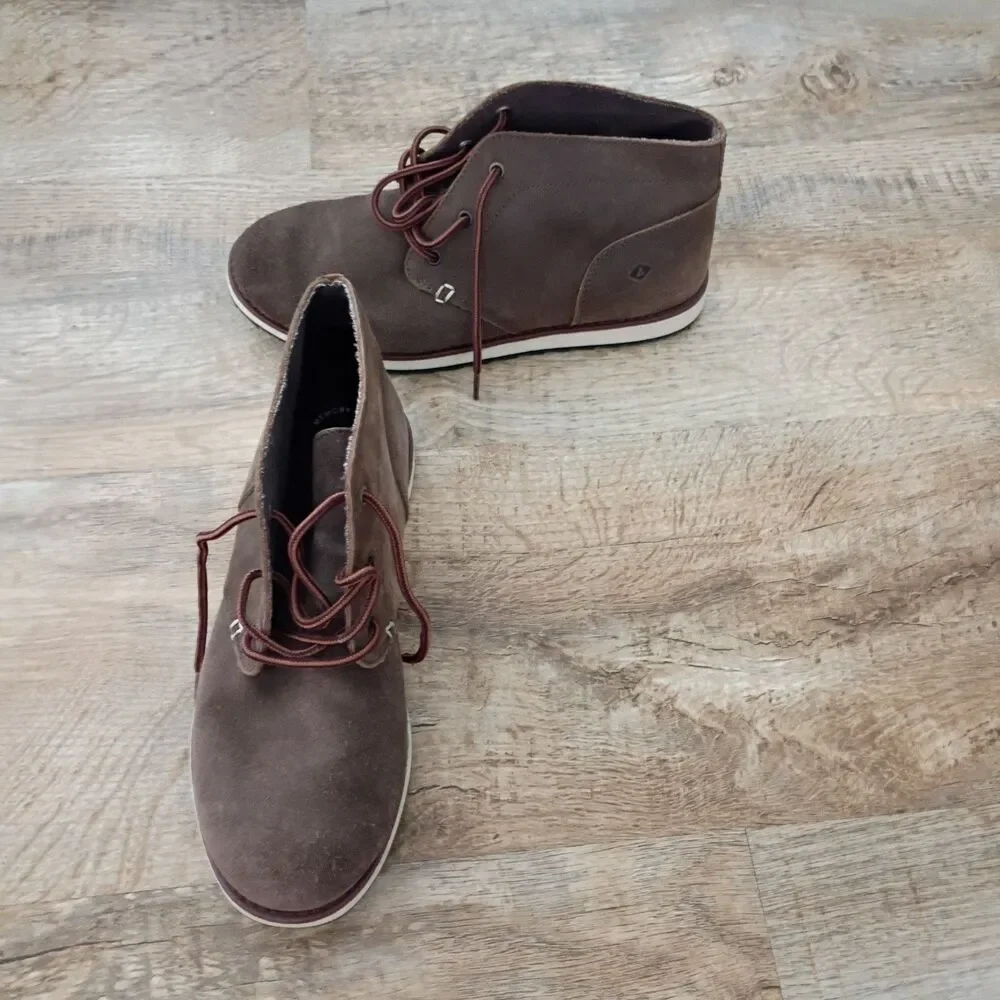Sperry Windward‎ Mid Brown Leather Shoes Worn Once 4.5